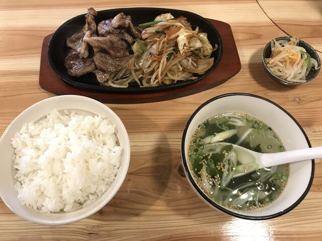 진기스칸 정식, 맛있어요!