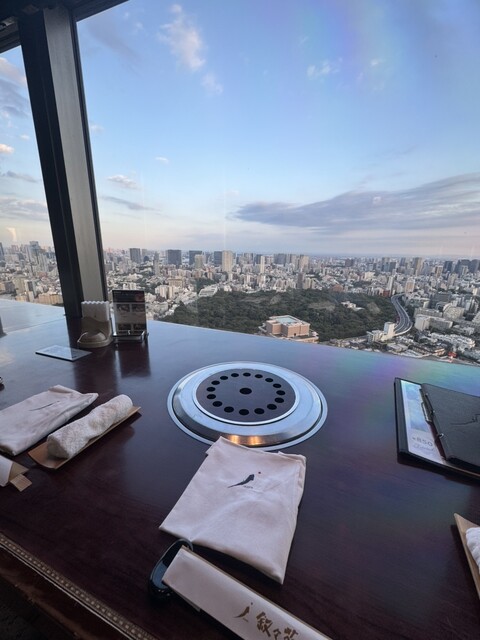 惠比寿ガーデンプレイス38Fからの景色を眺めながらの叙々苑は最高です‼️