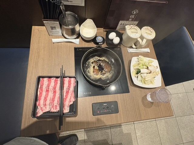 秋葉原の食べ放題すき焼き