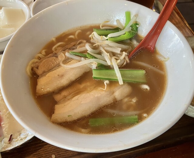 煮豚ラーメンとチャーハンセット
