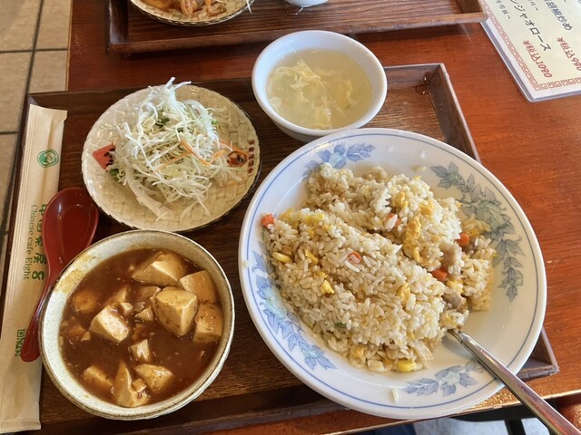 煮豚ラーメンとチャーハンセット