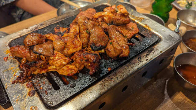 모든 것을 구워주셔서 기쁩니다! "오사카 로비토도 리빙미店" | 숙취 해소 식사