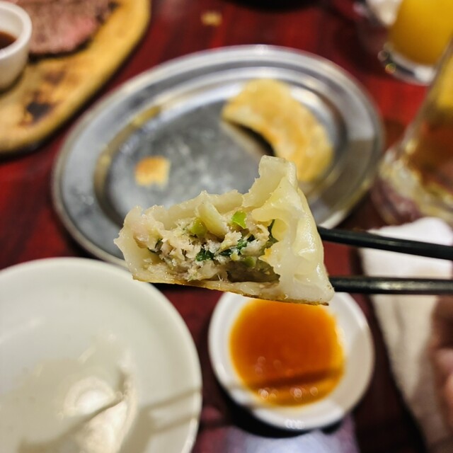 500円で食べ放題のぎょうざが最高!個室も利用可能!