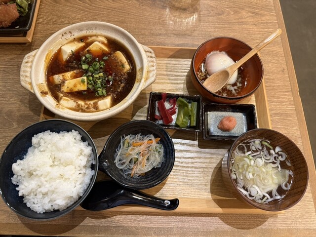 マポ豆腐セットメイлом