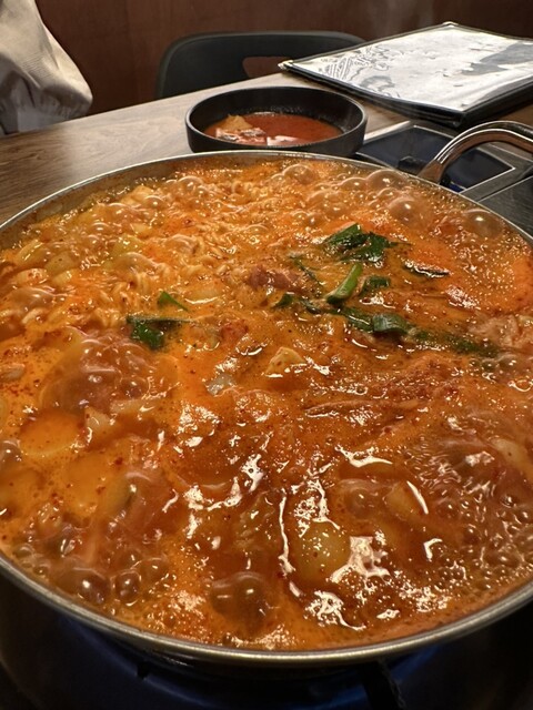 역시 신다유코에서는 한국 요리를 찾는다면 한자안다자가 최고네요.