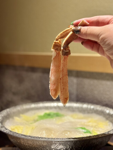 더욱 맛있어졌어요♡긴자의 게 요리!