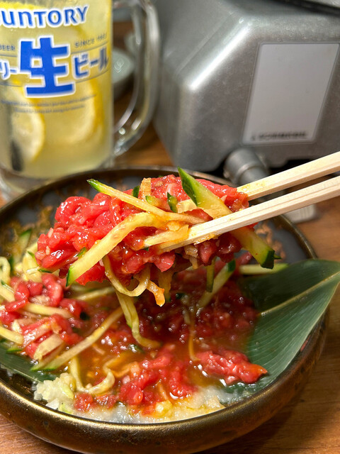 탄×부부비고이인으로 행복한 바범! 냉면도 맛있어요♡