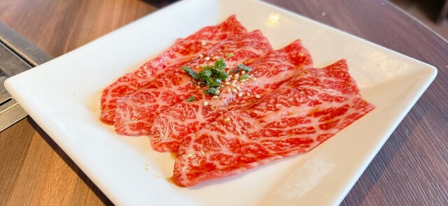 흑모 소 런치 코스를 맛보았습니다.