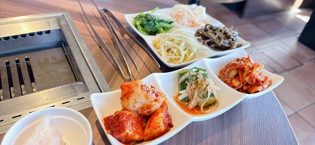 흑모 소 런치 코스를 맛보았습니다.