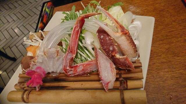Crab Suki Set & Octopus Fried Dough