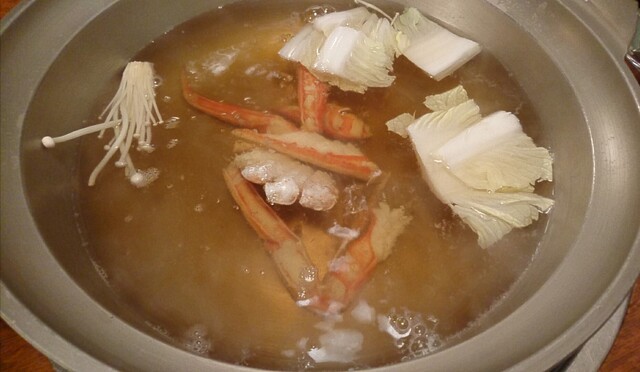 Crab Suki Set & Octopus Fried Dough