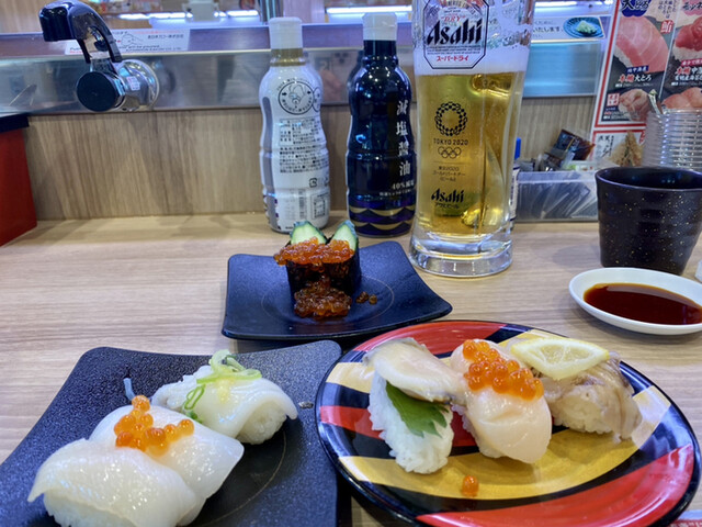 春の美味をもつ、贅沢な雰気の店 @ カッパ寿司