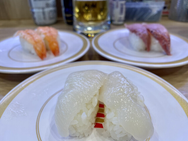 春の美味をもつ、贅沢な雰気の店 @ カッパ寿司
