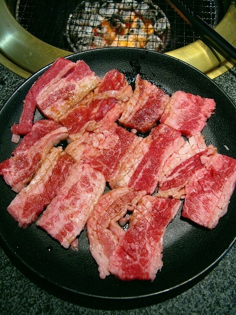고기 조리법을 가르쳐주는 아버지가 있는 체인점, 최고!