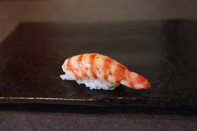 We enjoyed delicious sushi.
