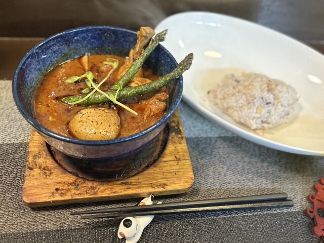 Don't come if you're not choosing a menu option! @Soup Curry Dosanko
