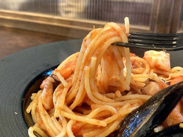 갑자기 변신하는 맛이 변하는 스프 파스타