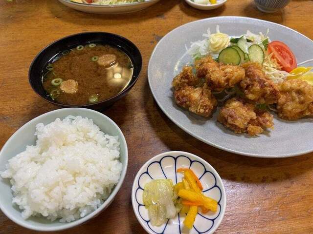 チキンカラアゲセット 料金はわずか800円!税込みです!