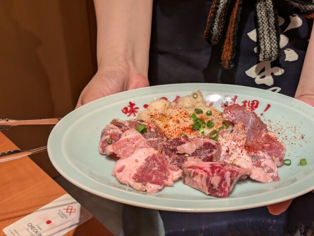 Basically, all kinds of meat were cooked here. It's really appreciated, and the meat was also delicious.