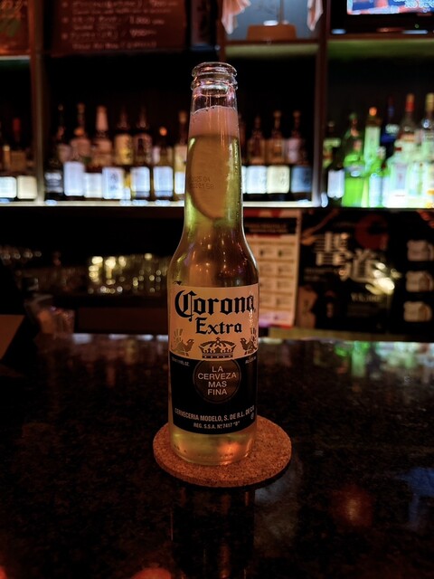 After dinner, to the bar