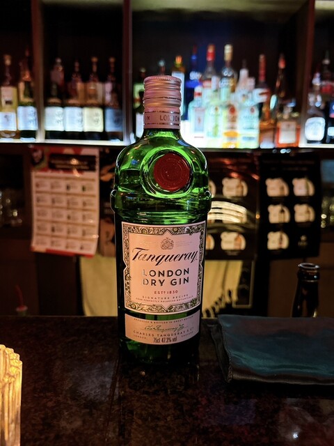After dinner, to the bar