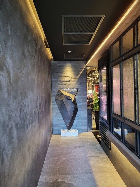 JR博多駅(筑紫口) 근처에 있는, 돌구이 비비엔바. 가성비가 좋아요.