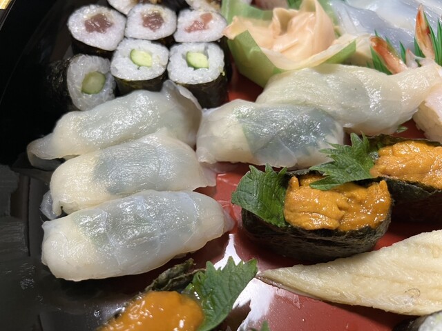 설날용 스시 "마루텁스시 하나바ン 본점"