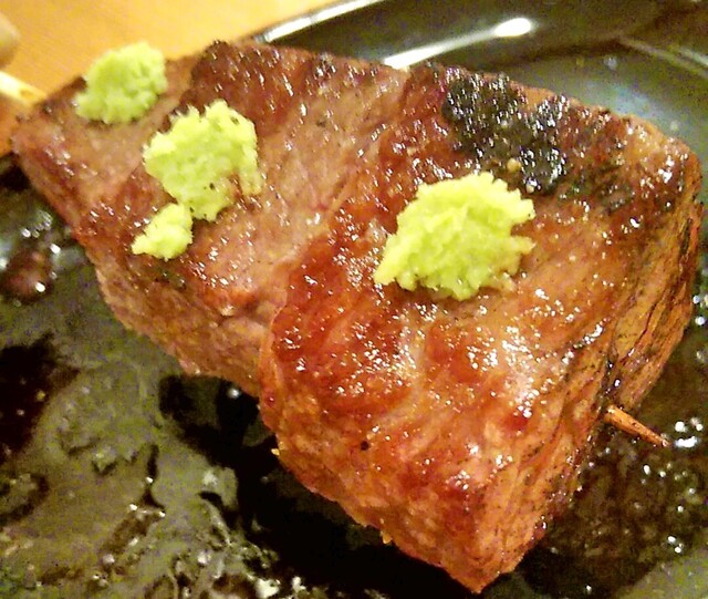 美味しい串焼きと旨味のある肉